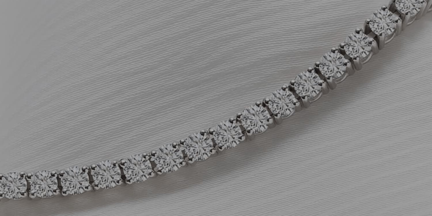 Lab Grown Diamond Tennis Bracelets - Diamond Jewellery