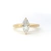 1.21ct Marquise Solitaire Lab Diamond Engagement Ring