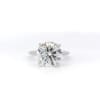 5.04ct Round Brilliant Solitaire Lab Diamond Engagement Ring