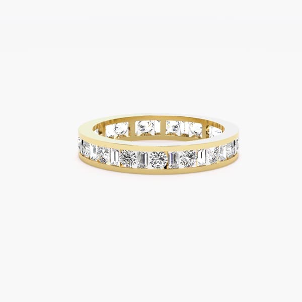 1.47CT TDW BAGUETTE AND RBC NATURAL MINED DIAMOND RING | CTJ