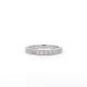 Stunning 0.52ct Round Brilliant Cut Lab Grown Diamond Wedding Ring. A timeless blend of classic elegance and modern sparkle, crafted for lasting beauty.