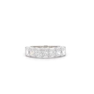 1.60ct Radiant Lab Diamond Half Eternity Ring - Elegant Diamond Jewellery For Sale Australia